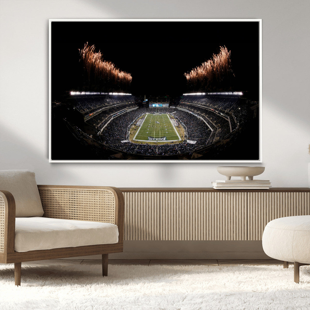 Eagles Field Stadium Wall Art | Philadelphia Eagles Football