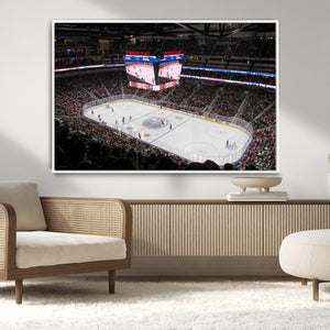 Rogers Place Edmonton Oilers Ice Hockey Stadium Wall Art,