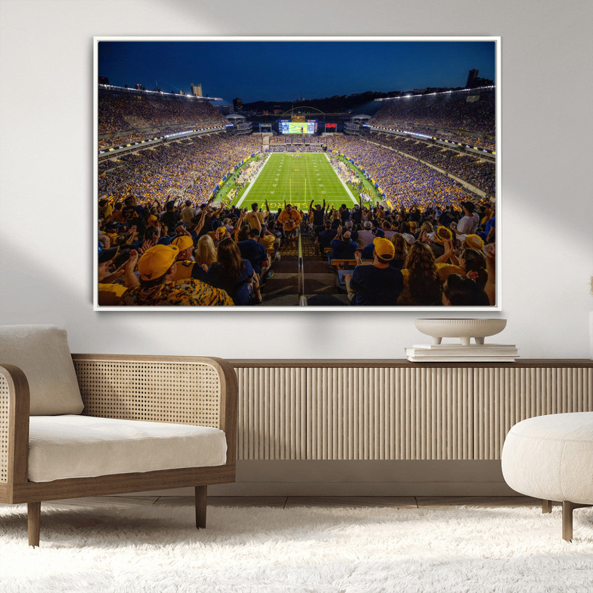 Pittsburgh Panthers Football Team Print - Pittsburgh