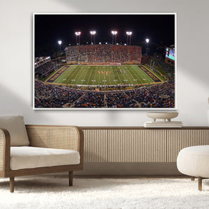 Demon Deacons Print Canvas, Football Team Print -