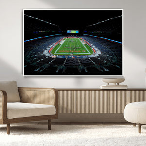 Denver Broncos Football Team Print Canvas- Denver Empower