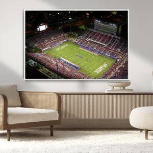Florida Atlantic University Owls Canvas Print, Football Team