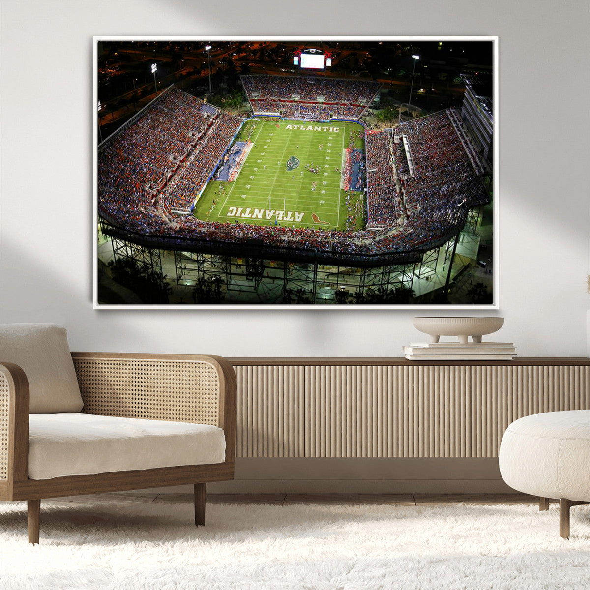 Florida Atlantic University Owls Football Team Print - Boca