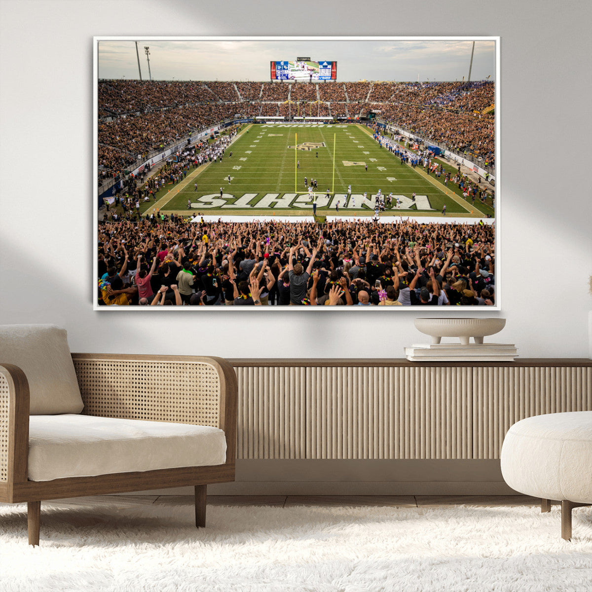 UCF Knights Football Team Print - Orlando FBC Mortgage