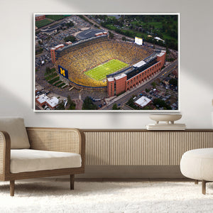 University of Michigan Wolverines Football Team Print - Ann