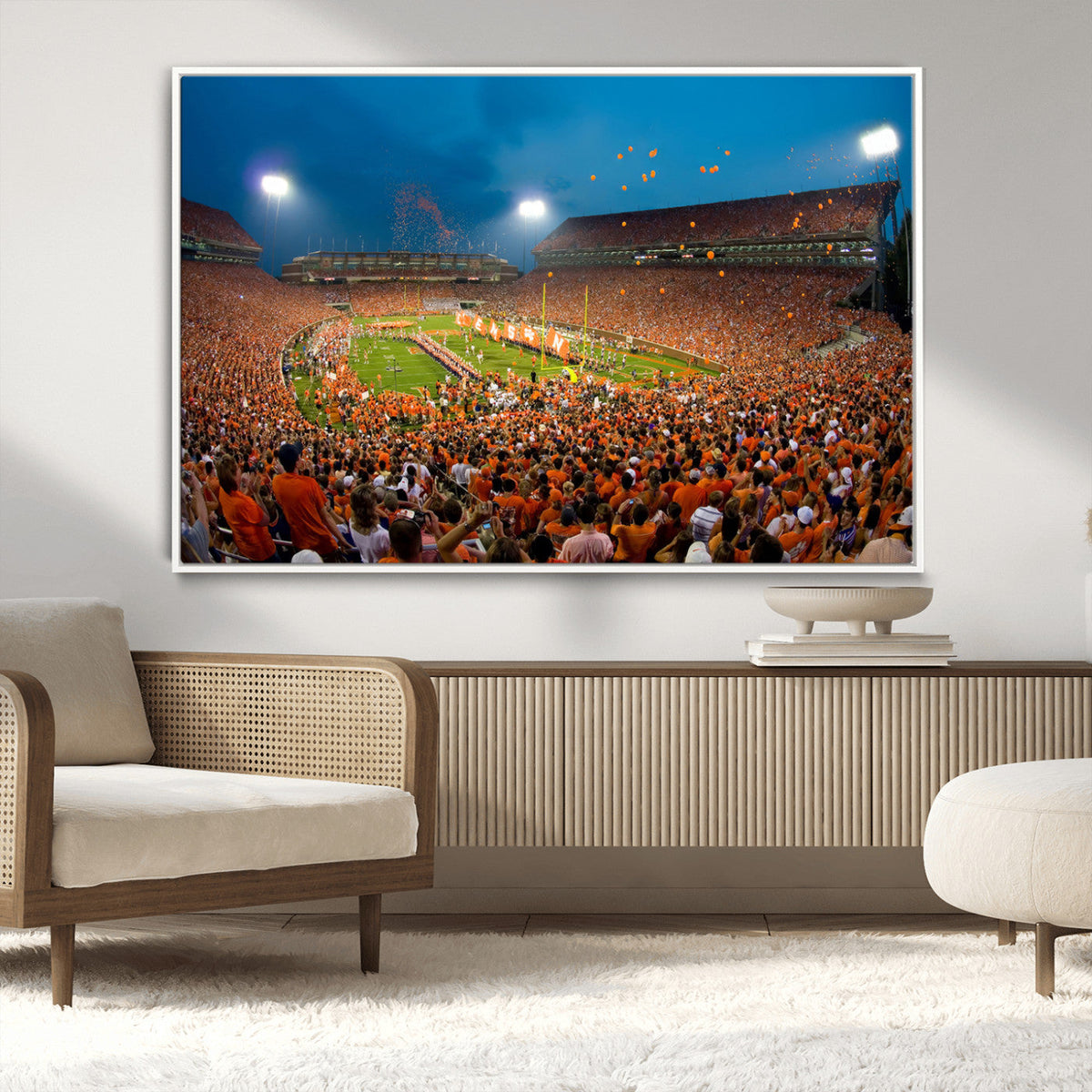 Clemson University Tigers Football Team Print - Clemson
