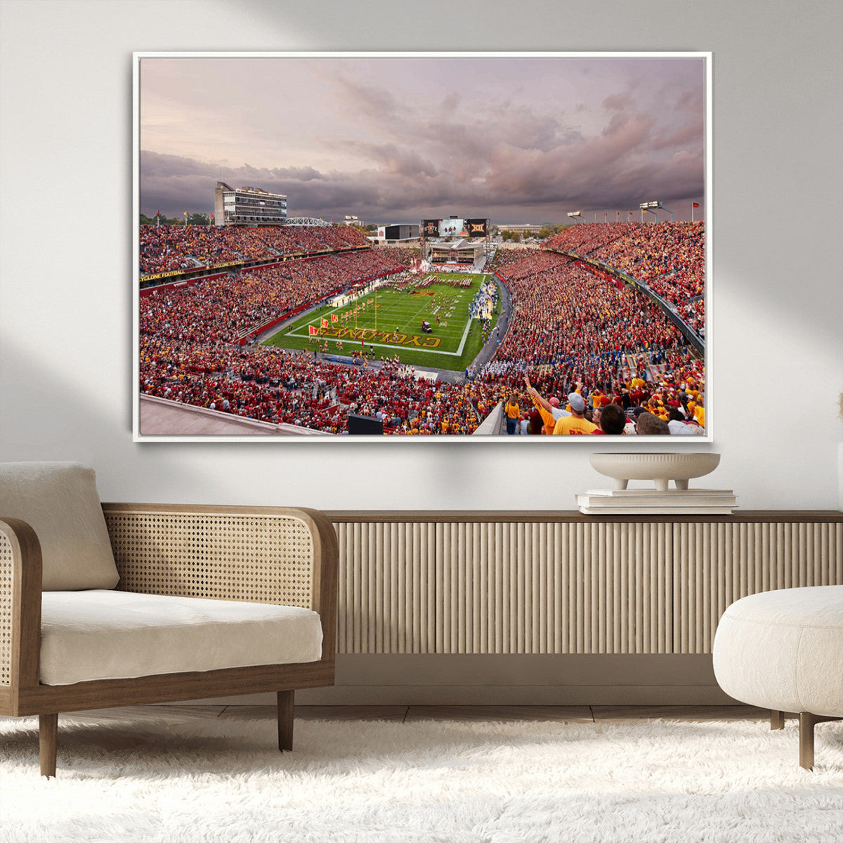Iowa State University Cyclones Football Team Print - Ames