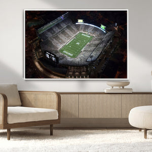 Michigan State Spartans Football Team Print - East Lansing