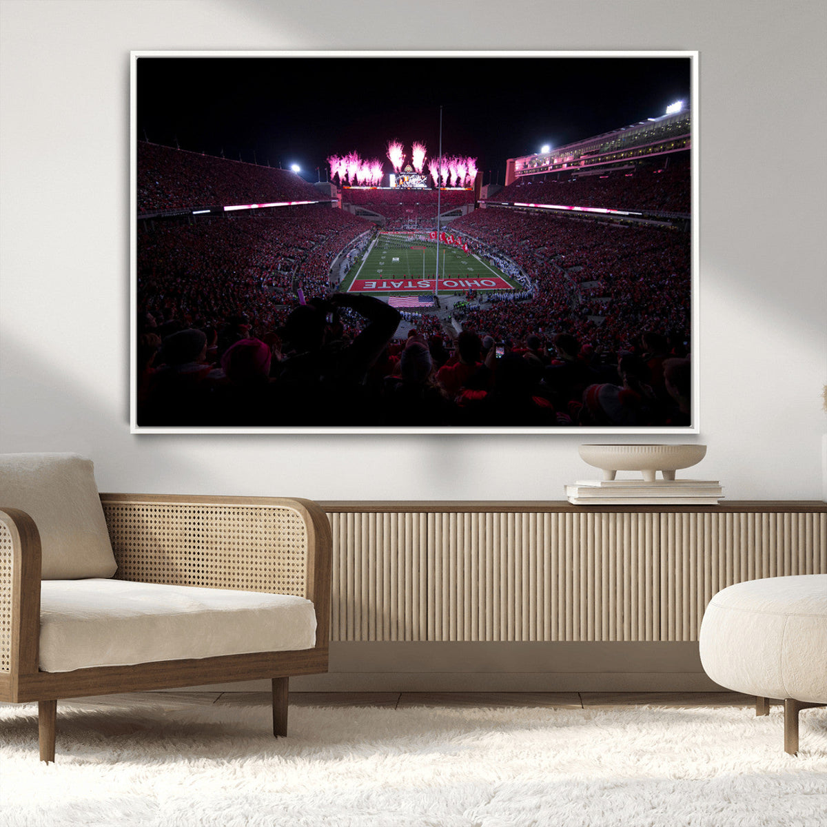 Ohio State University Buckeyes Football Team Print -