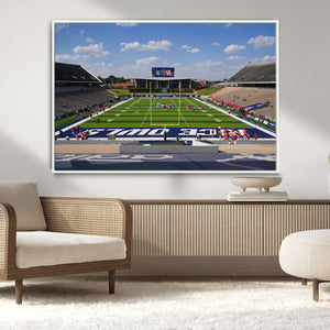 Rice University Owls Football Team Print - Houston Rice