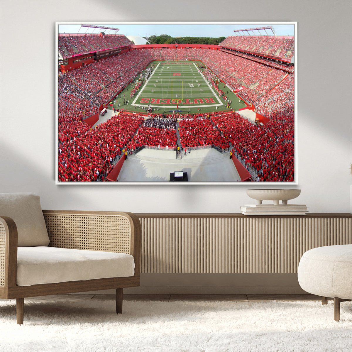 Rutgers Scarlet Knights Football Team Print - Piscataway SHI