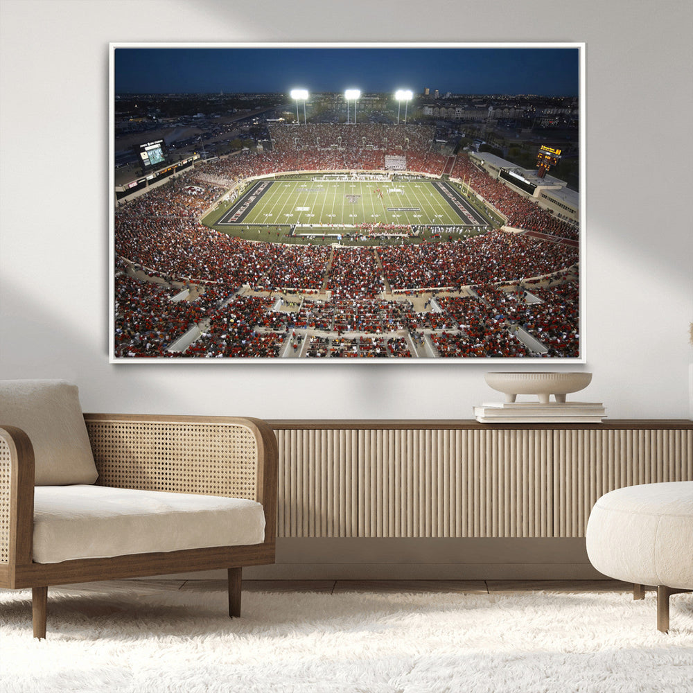 Texas Tech Red Raiders Football Team Print - Lubbock Jones