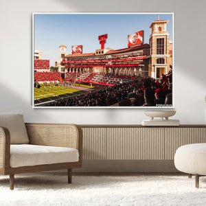 Jones AT&T Stadium Texas Tech Red Raiders Wall Art | Large