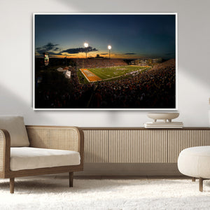 Ball State Cardinals Football Team Print - Muncie Scheumann