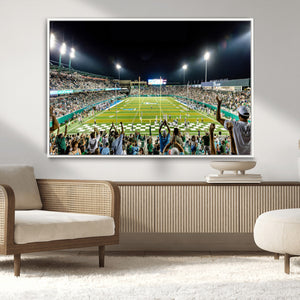 The Tulane University Green Wave Football Team Print - New