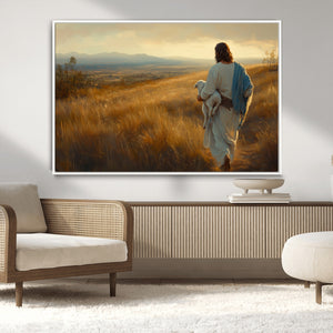 Jesus the Good Shepherd Wall Art Canvas Print -