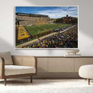 University of Wyoming Cowboys Football Team Print - Laramie