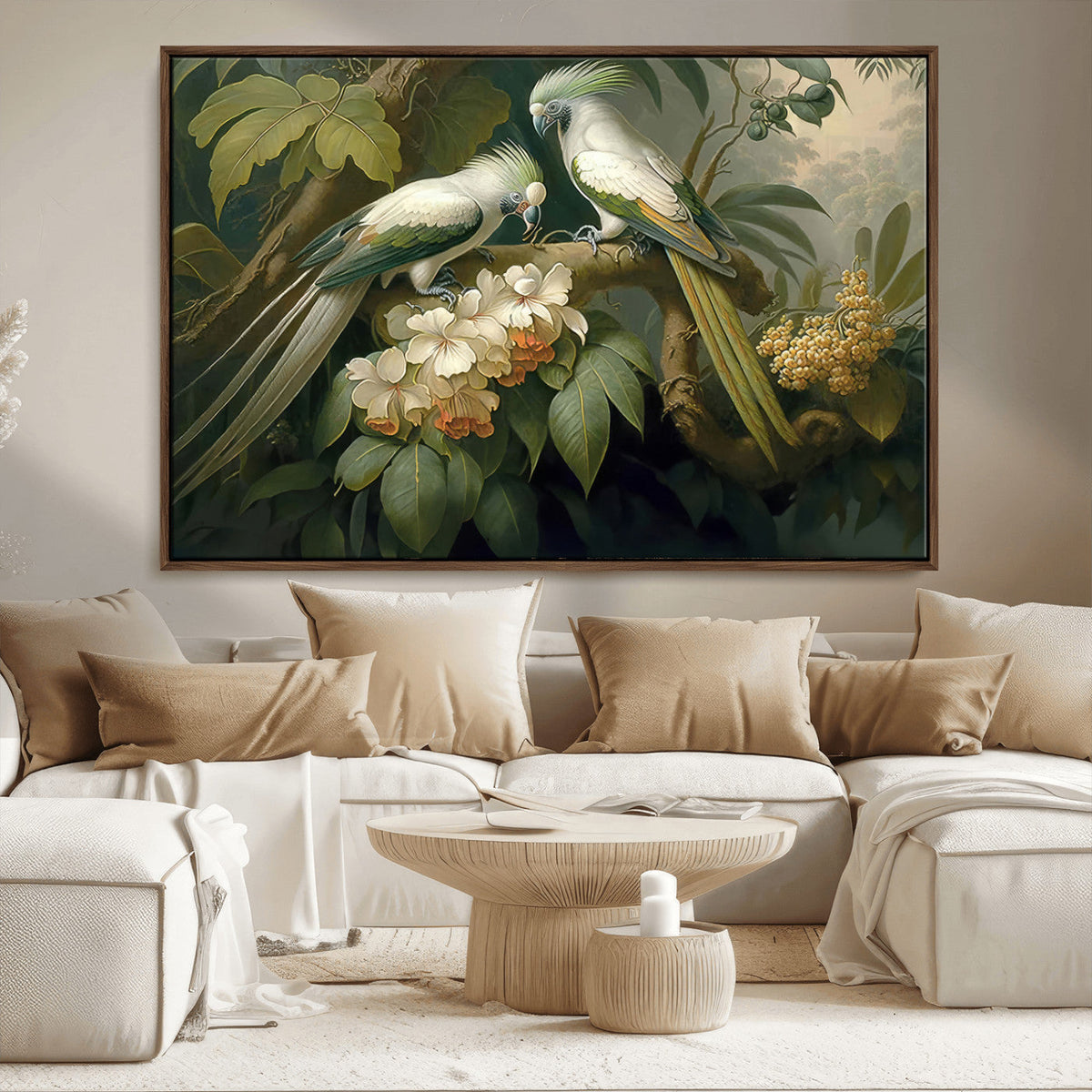 Tropical Paradise Print Wall Art Stunning Artwork of a