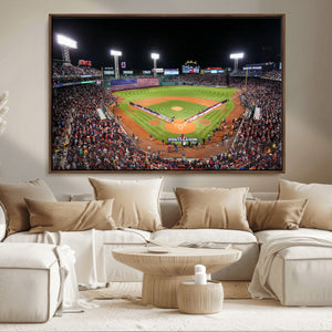 Fenway Park Wall Art Canvas Print | Large Baseball Stadium