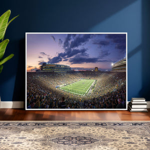 Notre Dame Fighting Irish Football Team Print - Notre Dame