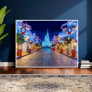 Disney Wall Art | Castle Large Wall Art Disney Magic Kingdom