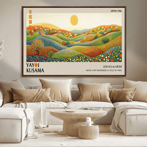 Yayoi Kusama Wall Art Print – Yayoi Kusama Wabi Sabi