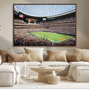 Chicago Bears Soldiers Field Wall Art Canvas Print – Framed