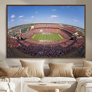William Brice Stadium Wall Art Canvas Print – Stadium Crowd