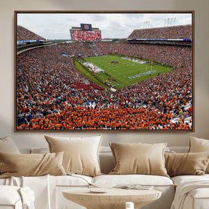 Jordan-Hare Stadium Wall Art Canvas Print, College Sports
