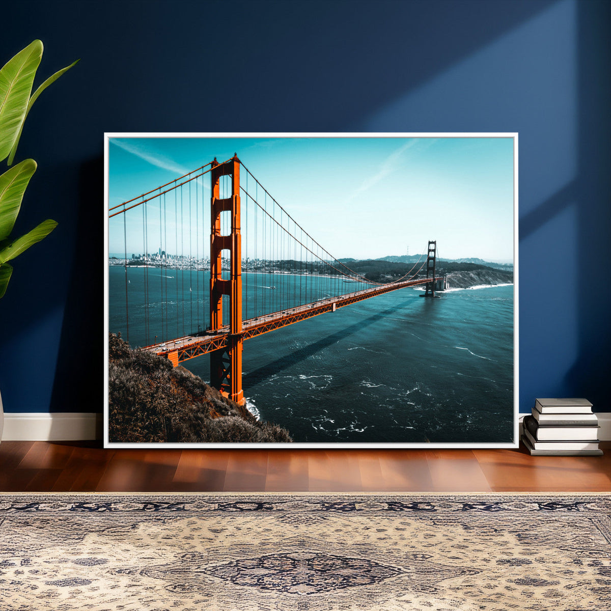 Golden Gate Bridge Wall Art Canvas Print – San Francisco