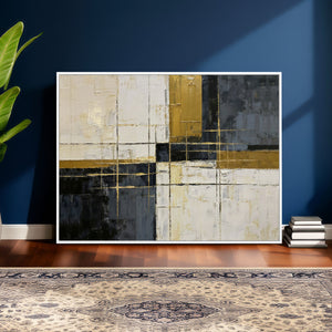 Geometric Abstract Wall Art Canvas Print