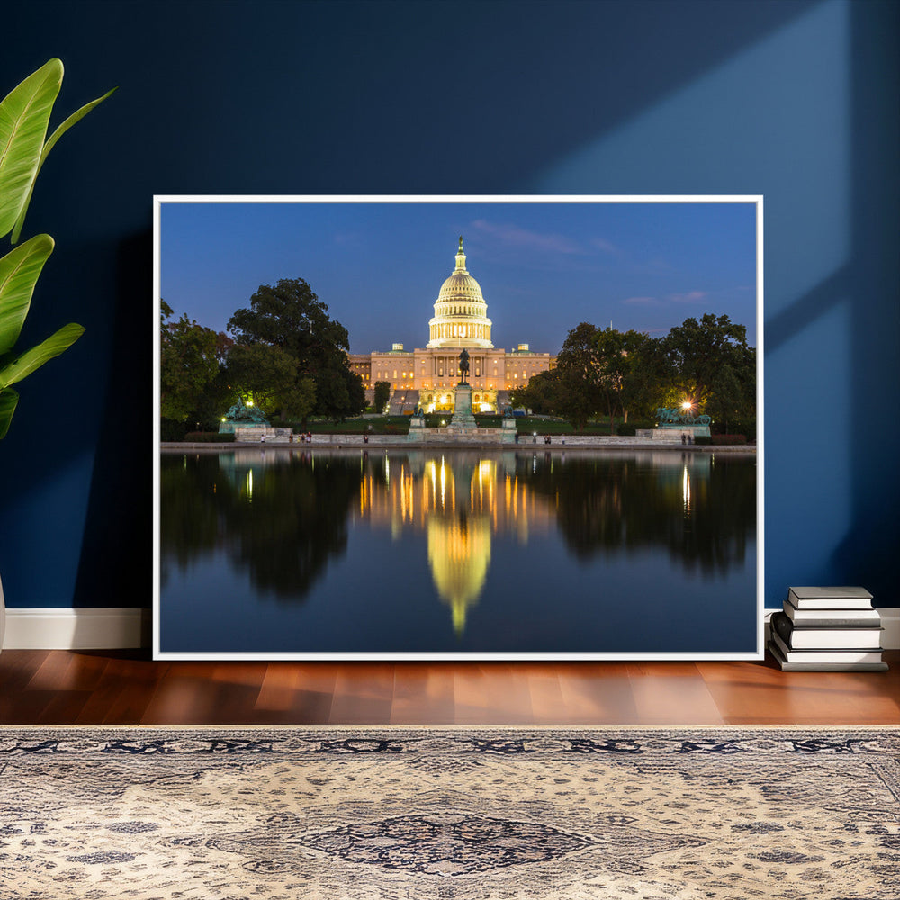 US Capitol Building Wall Art Canvas Print – Washington DC