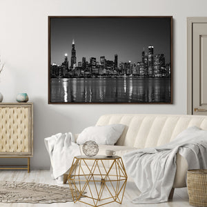 Chicago Wall Art Canvas Print