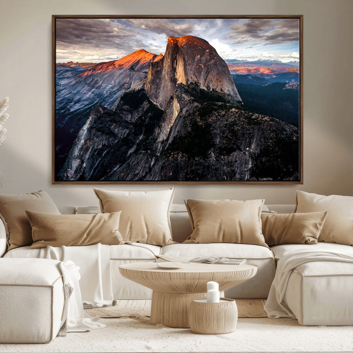 Half Dome Yosemite Wall Art – Majestic Mountain Landscape