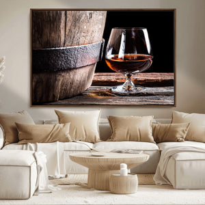 Scots Whiskey Wall Art Canvas Print