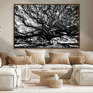 Mighty Angel Oak Wall Art | Angel Oak Tree Art Print