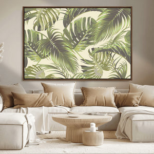 Palm Leaves Canvas Print