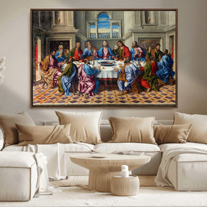 The Last Supper Multi Panel Canvas Wall Art