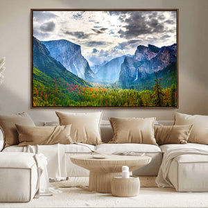 Yosemite National Park El Capitan Landscape Wall Art,