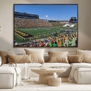 University of Missouri Tigers Football Team Print - Columbia