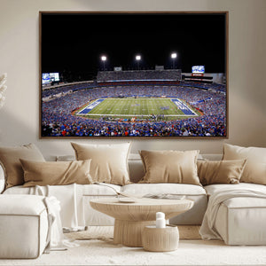 Buffalo Bills Wall Art - Buffalo Bills Stadium Canvas Print,