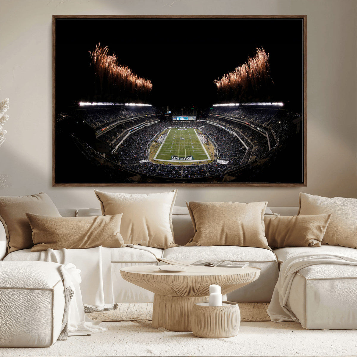Eagles Field Stadium Wall Art | Philadelphia Eagles Football