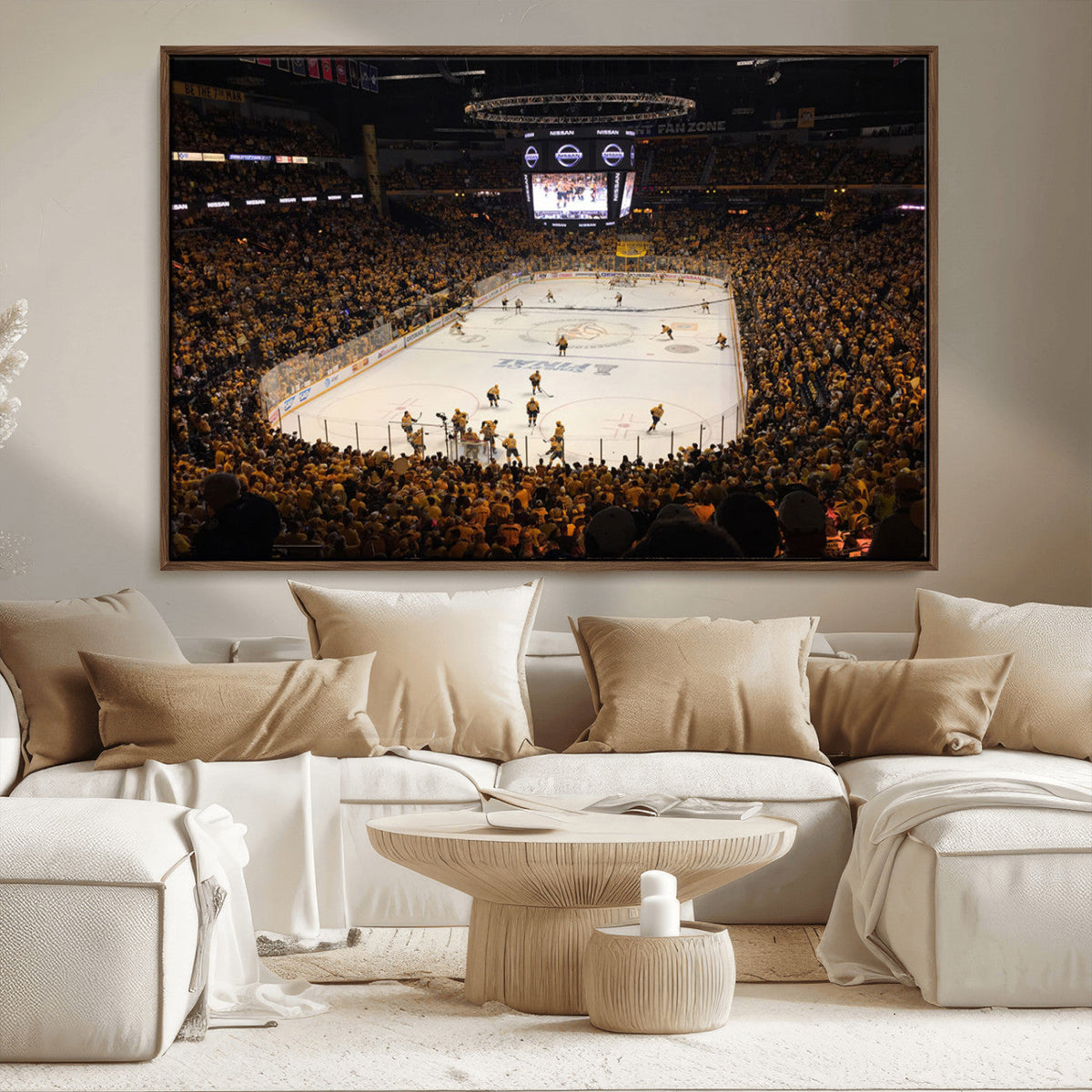 Bridgestone Arena - Nashville Predators Hockey Team Print -