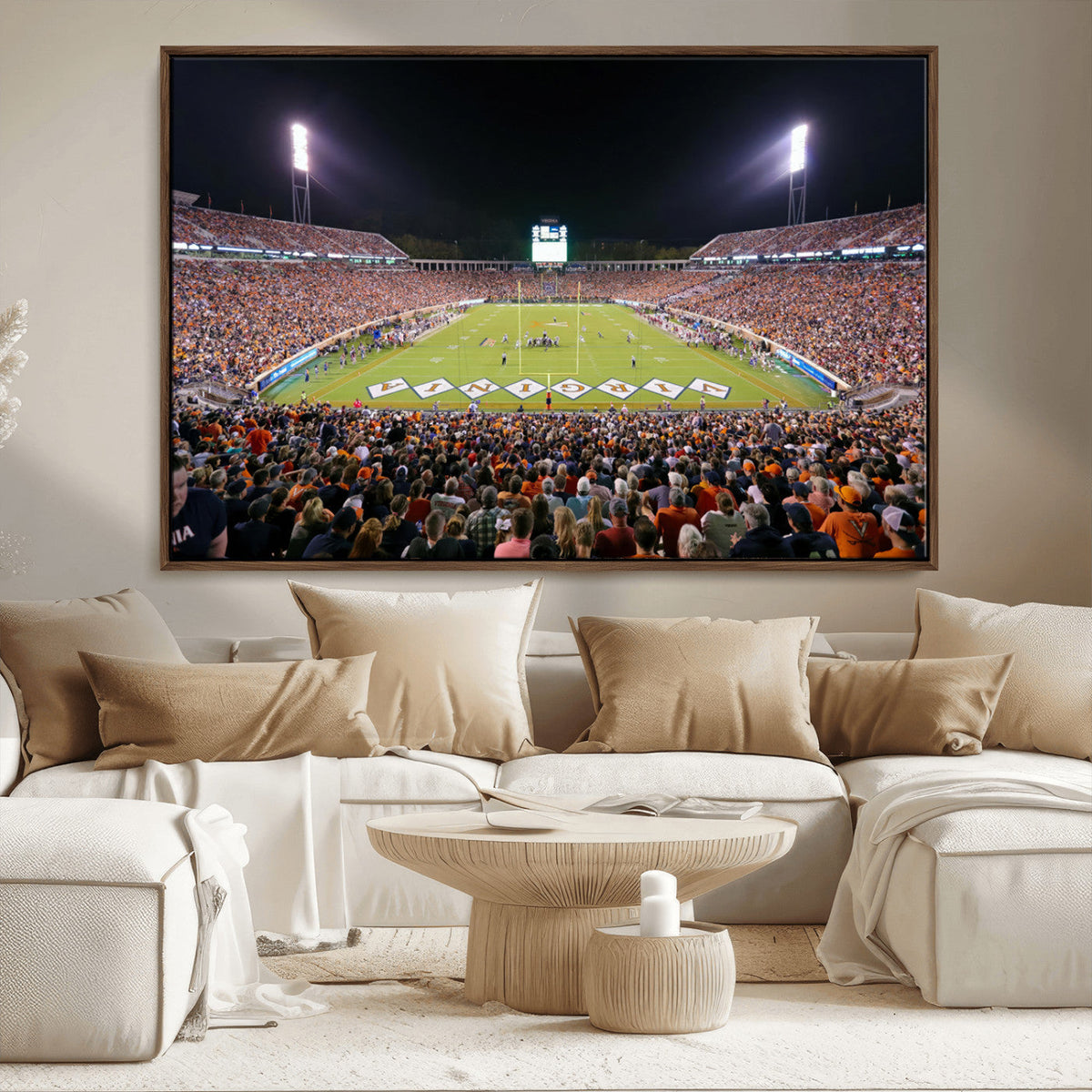 Virginia Cavaliers Football Team Print - Charlottesville