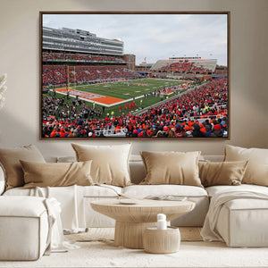University of Illinois Fighting Illini Football Team Print -