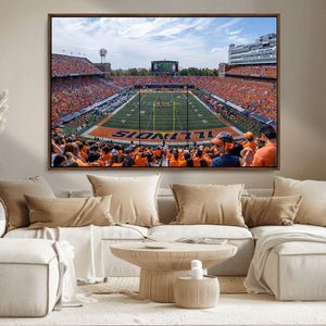 University of Illinois Fighting Illini Football Team Print