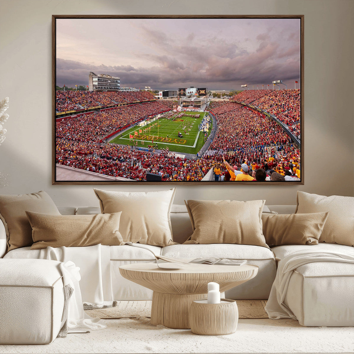 Iowa State University Cyclones Football Team Print - Ames