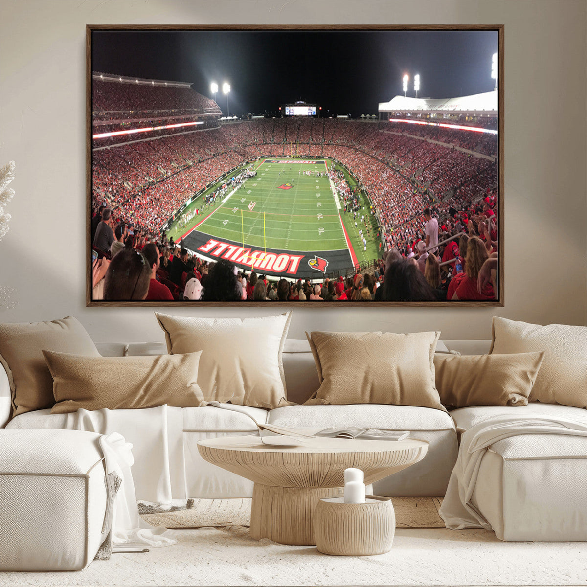 University of Louisville Cardinals Football Team Print -