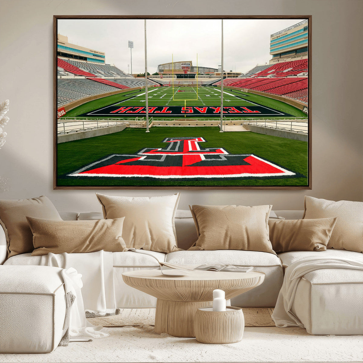 Texas Tech Red Raiders Football Team Print - Lubbock Jones