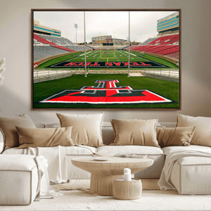Texas Tech Red Raiders Football Team Print - Lubbock Jones